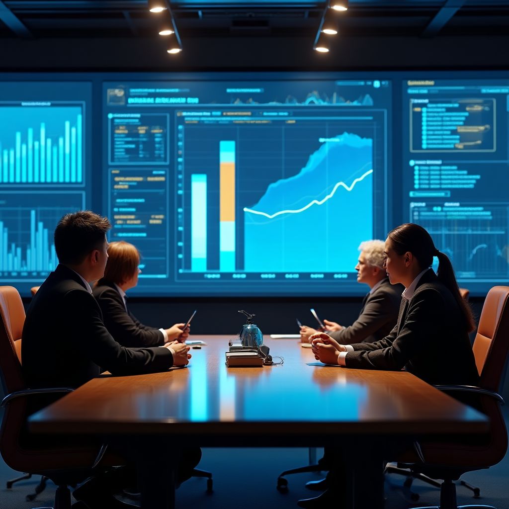 Consultores con clientes
